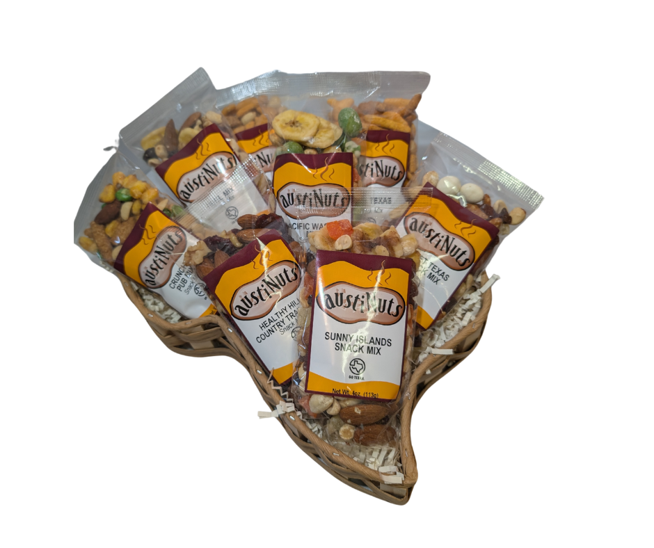 Medium Texas Gift Basket - Snack Time