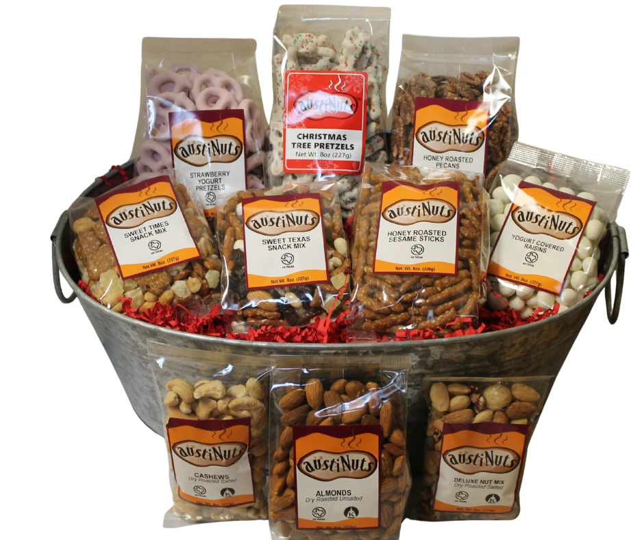 Sweet Holiday Treats Gift Bucket