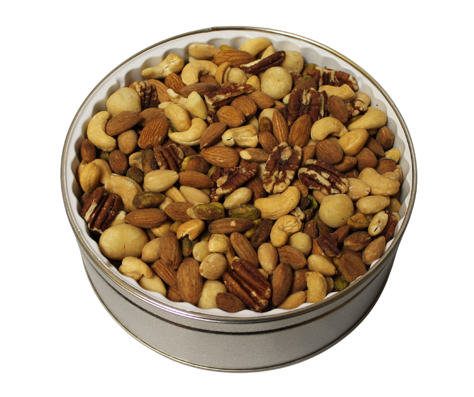 Gift Tin with Deluxe Nut Mix