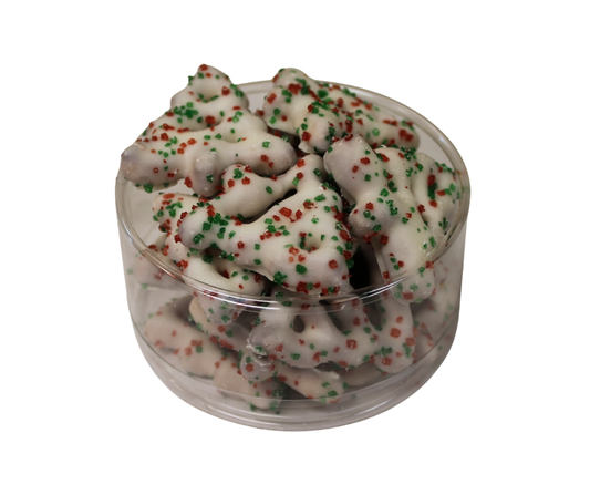 Christmas Tree Pretzels